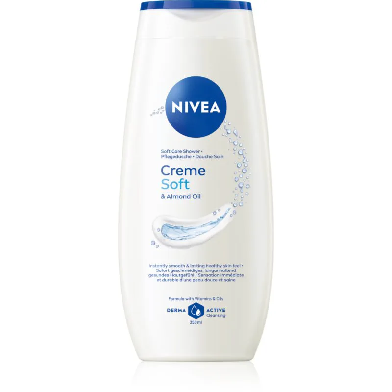 NIVEA Creme Soft περιποιητικό τζελ ντους 250 ml