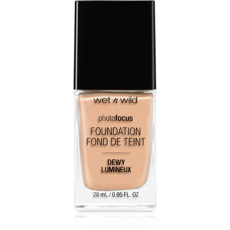 Wet n Wild PhotoFocus ελαφρύ ενυδατικό μεικ απ για λαμπρή επιδερμίδα απόχρωση Nude Ivory 28 ml