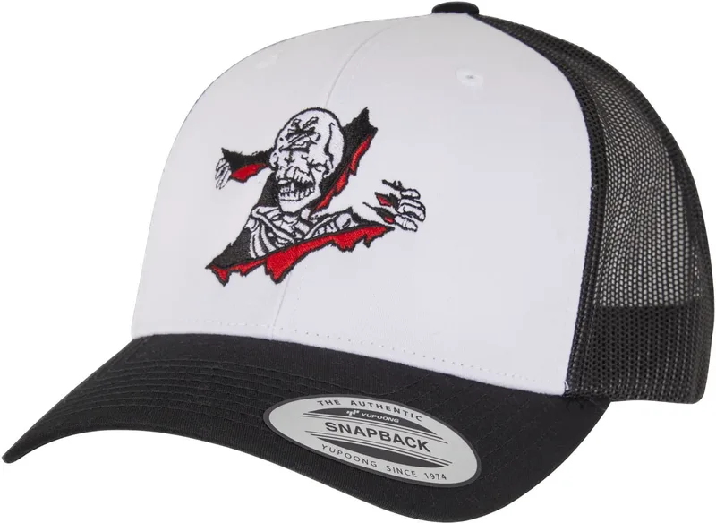 Skeleton Retro Trucker Cap Zoo York ZY015-00493 blk/wht/blk