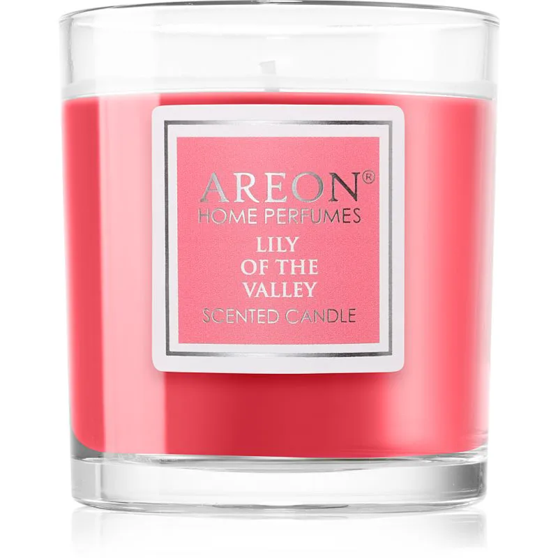 Areon Home Perfumes Lily of the Valley αρωματικό κερί 120 γρ