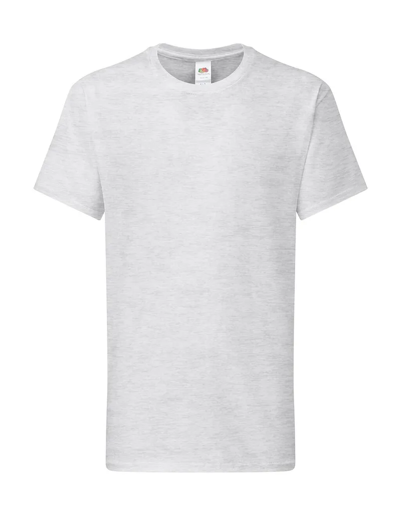 Παιδικό T-Shirt 0613630 Fruit of the Loom Iconic 195 Ringspun Premium Heather Grey