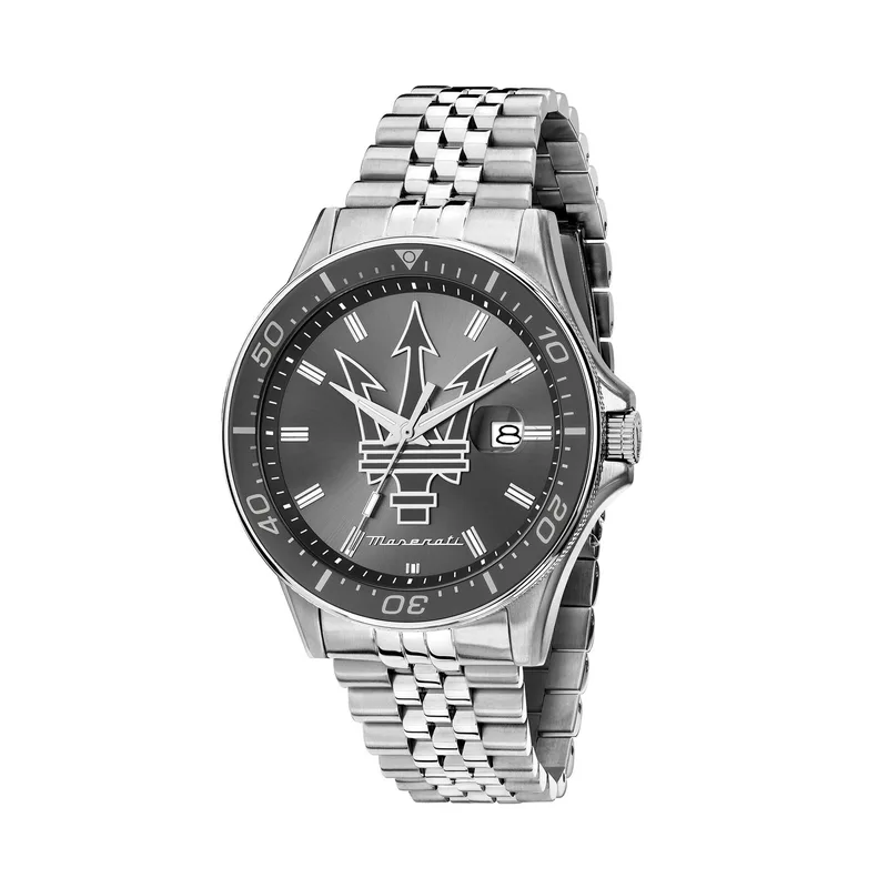 Ρολόι Maserati Sfida R8853140010 Ασημί