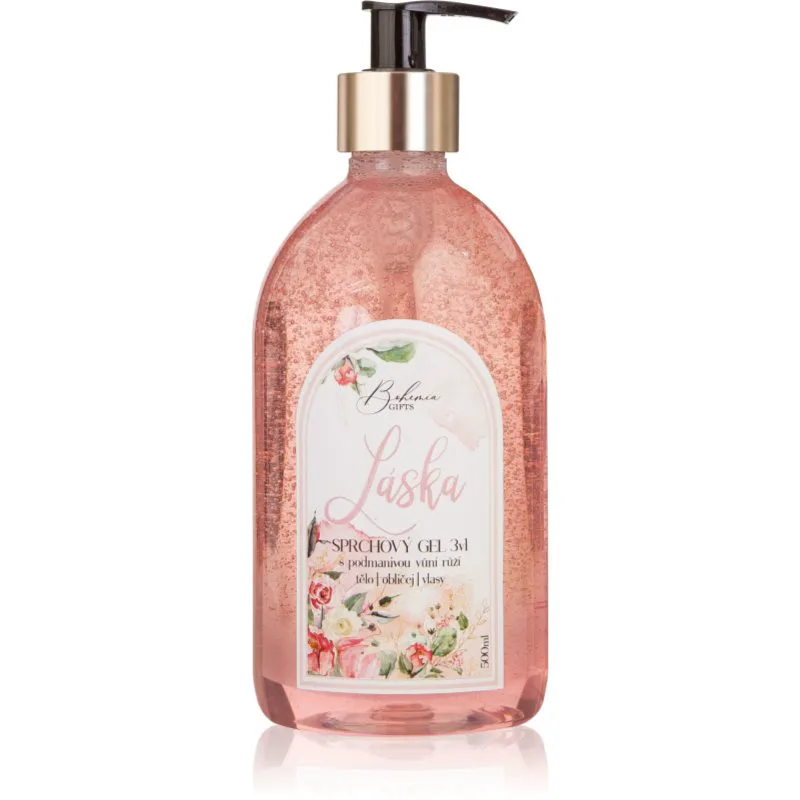 Bohemia Gifts & Cosmetics Little House Of Love τζελ για ντους 3 σε 1 500 ml