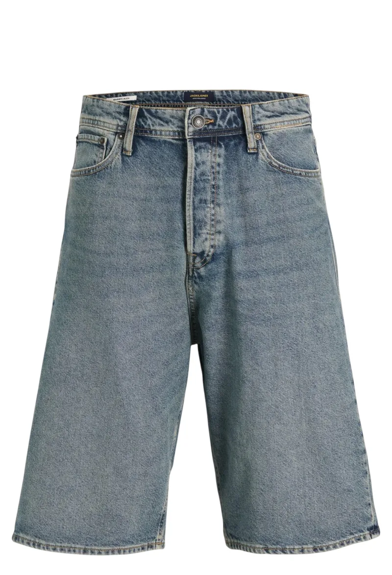 Βερμούδα Jack & Jones Jjiron Jjoriginal Sq 450 12272552-Blue Denim Ανδρικό