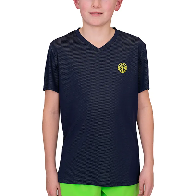 Bidi Badu Crew Inside Out V-Neck Junior Tennis Tee