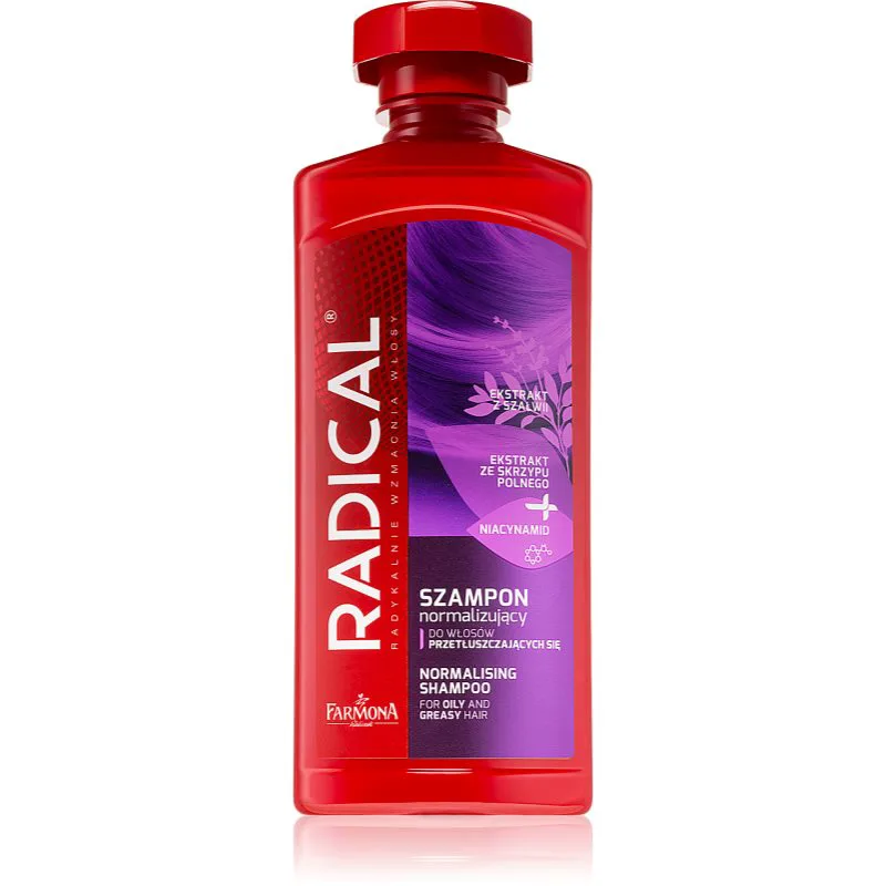 Farmona Radical Oily Hair ομαλοποιτικό σαμπουάν για λιπαρά μαλλιά 400 μλ