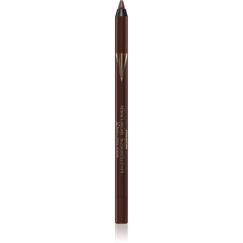 Max Factor Masterpiece Wow Liner Waterproof αδιάβροχο μολύβι για τα μάτια απόχρωση 260 Chocolate Brown 1.2 γρ