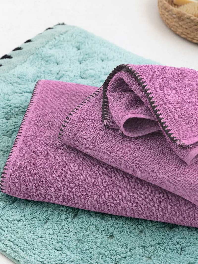 Σετ Πετσέτες 3 Τεμαχίων Palamaiki Brooklyn Violet