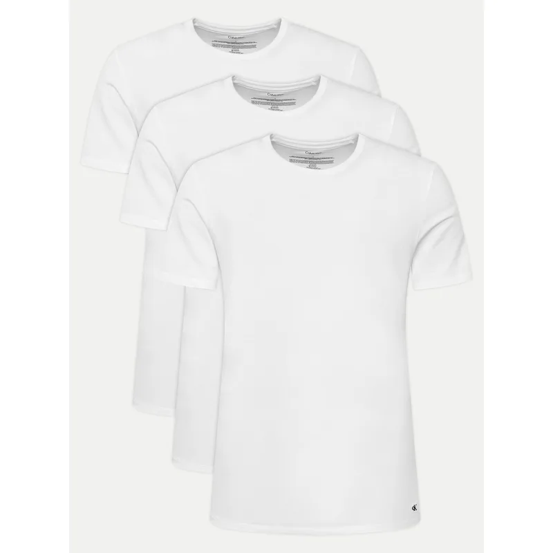 Calvin Klein Underwear Σετ t-shirts LV00NB4185 Λευκό Regular Fit