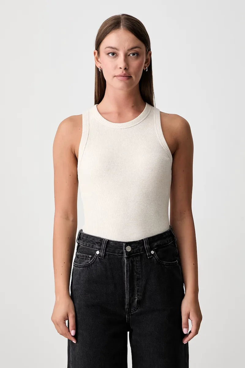 Scotch & Soda τοπ γυναικείο βαμβακερό με ελαστάν