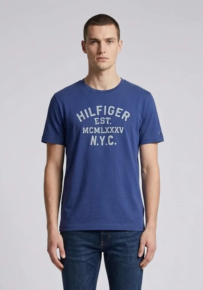 Tommy Hilfiger Μπλούζα Hays - 0887872838 484 Blue