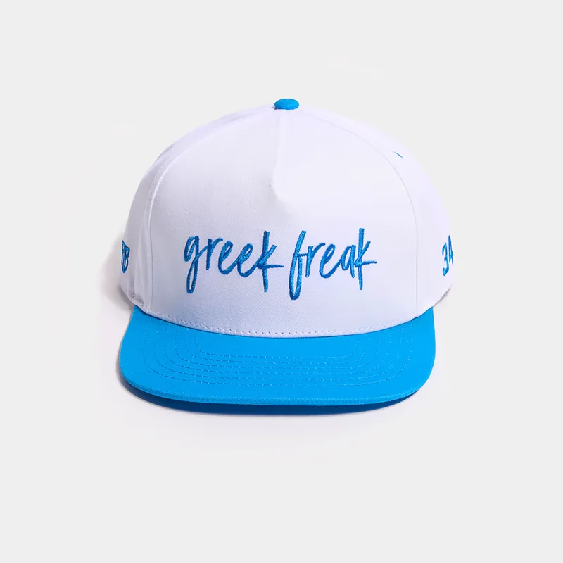 ANTETOKOUNBROS GREEK FREAK CAP ΑΣΠΡΟ