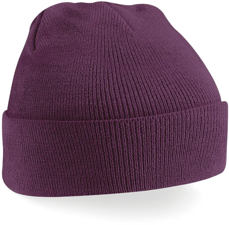 Σκούφος B45 Beechfield Cuffed Beanie Plum