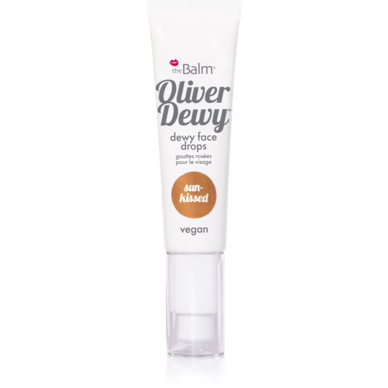 theBalm Oliver Dewy Face Drops υγρό λαμπρυντικό απόχρωση Sun-Kissed 28 ml