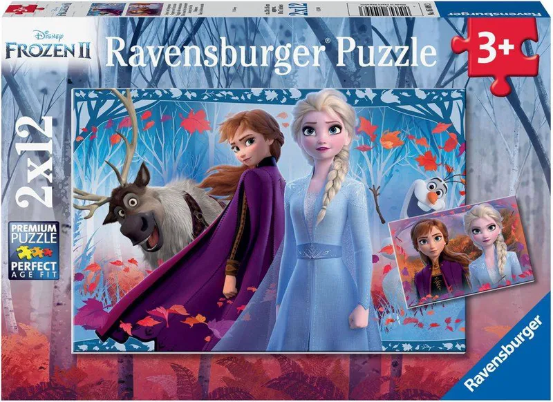 ΨΥΧΡΑ - ΑΝΑΠΟΔΑ ΙΙ RAVENSBURGER (2Χ12) 24 ΚΟΜΜΑΤΙΑ
