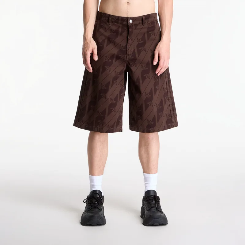 Σορτς adidas Monogram Jorts Aurora Coffee 34