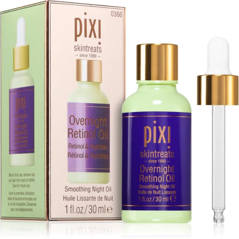 Pixi Overnight Retinol Oil αναζωογονητικό λάδι νυκτός με ρετινόλη 30 γρ