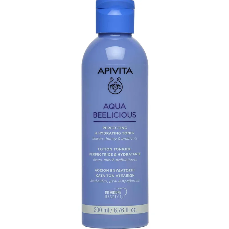 Apivita Aqua Beelicious Perfecting & Hydrating Toner Λοσιόν Ενυδάτωσης Κατά των Ατελειών 200ml