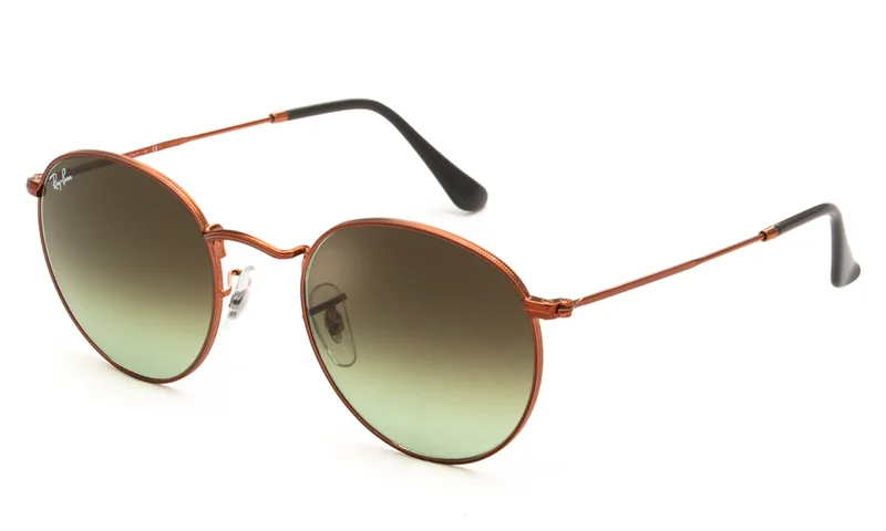 RAY BAN ΓΥΑΛΙΑ ΗΛΙΟΥ RAY BAN ROUND METAL 3447 9002A6 5021 3447 Καφέ