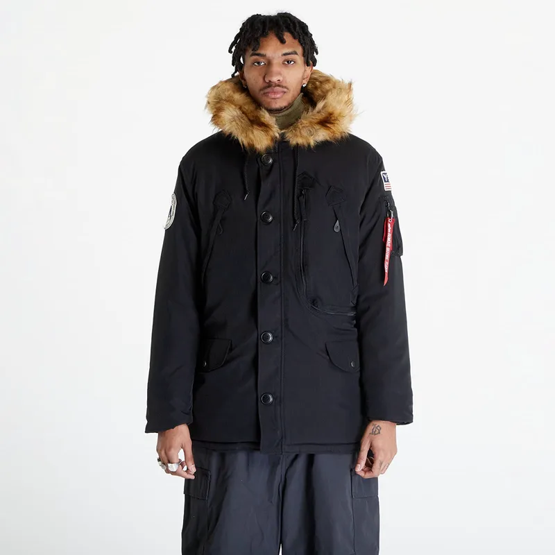 Μπουφάν Alpha Industries Polar Jacket Black XL