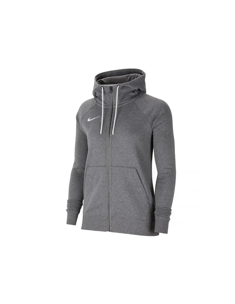 Nike Dri-Fit Dry Park 20 Γυναικεία Φούτερ Ζακέτα με Κουκούλα Γκρι CW6955-071