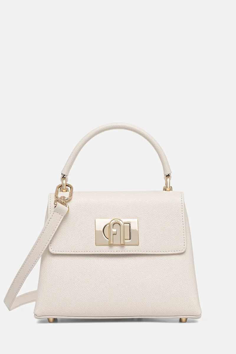 Furla τσάντα tote γυναικεία δερμάτινη 1927 Mini Top Handle
