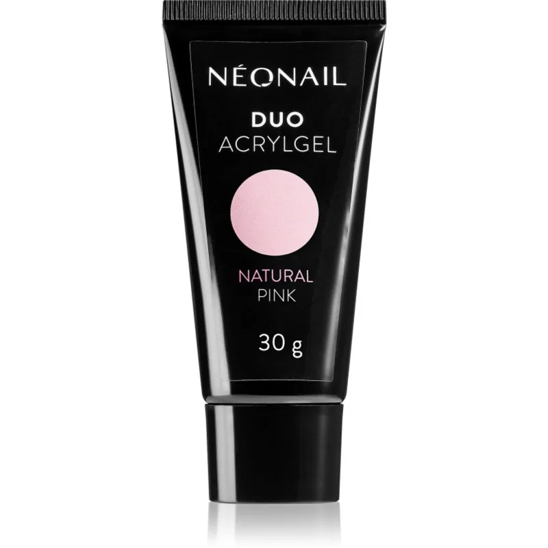 NEONAIL Duo Acrylgel Natural Ροζ τζελ για τζελ και ακρυλικά νύχια απόχρωση Natural Ροζ 30 γρ