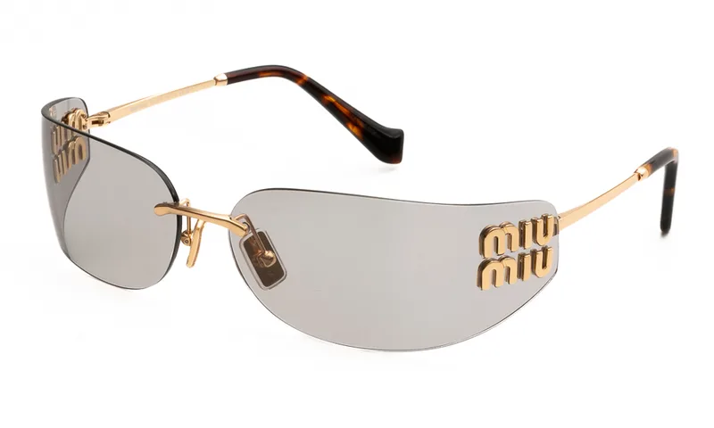 MIU MIU ΓΥΑΛΙΑ ΗΛΙΟΥ MIU MIU A51S 5AK50K 7514 A51S Χρυσό
