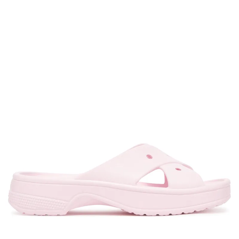 Παντόφλες Crocs Cross Strap 210840 Ροζ