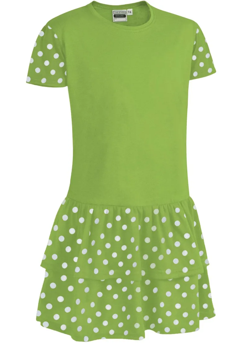 Παιδικό φόρεμα SEVILLANA Valento VEVASEVMB_kids Apple Green-White