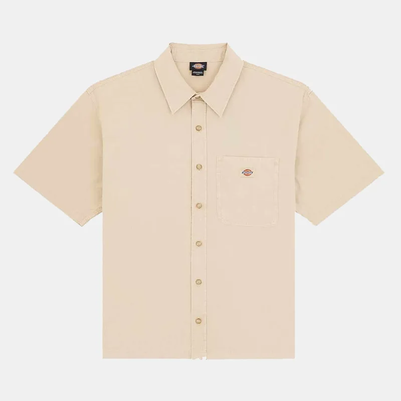 Dickies M Vernal Shirt Ss Wood Ash (9000260401_6843)