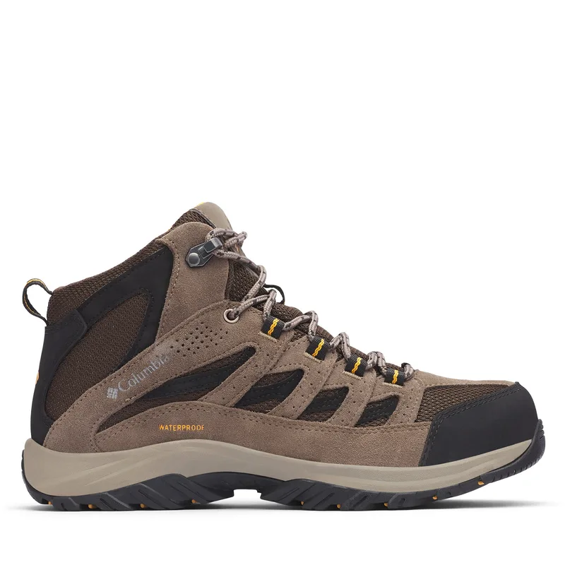 Παπούτσια πεζοπορίας Columbia Crestwood Mid Waterproof 2100641 Καφέ