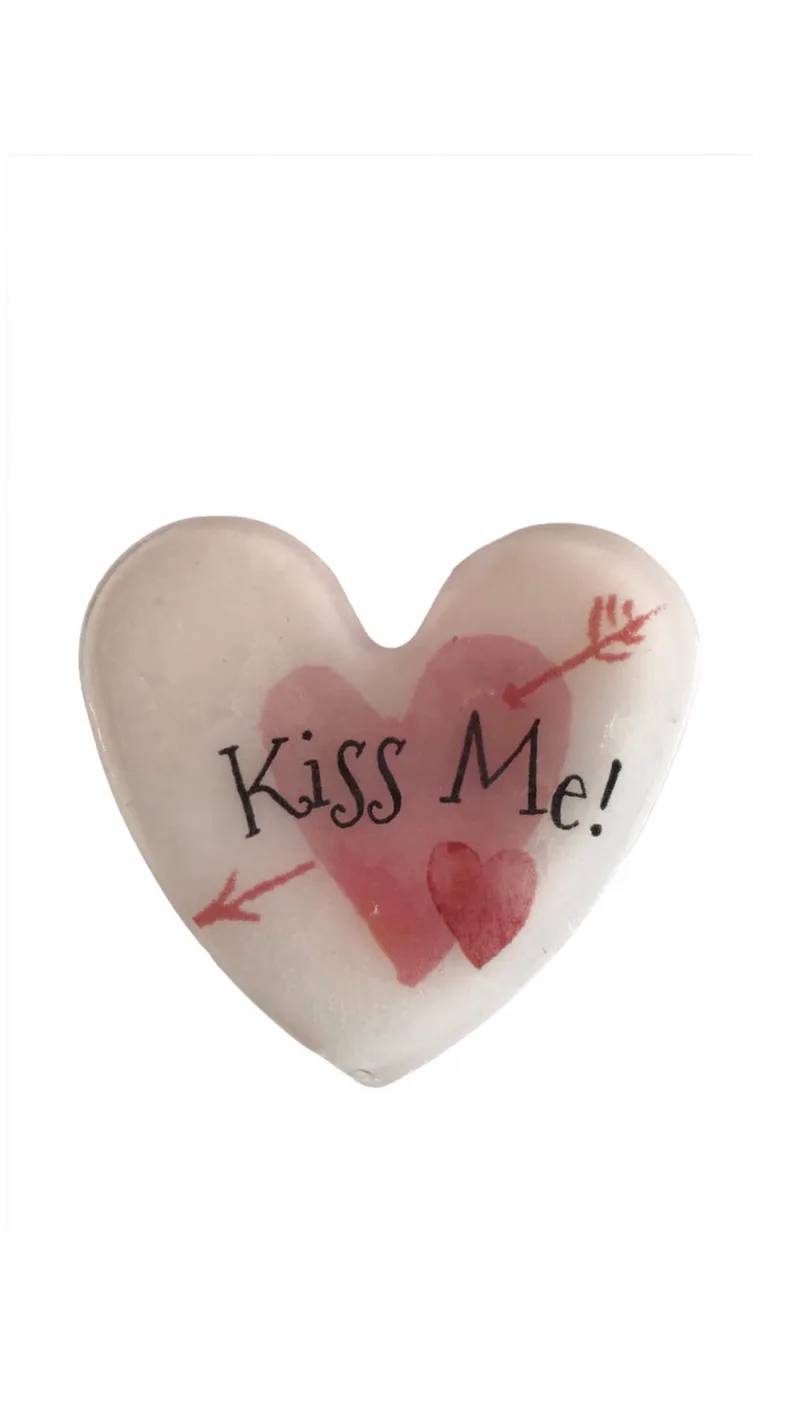 Aρωματικό Σαπούνι Λευκή Καρδιά ΄΄Kiss Me΄΄