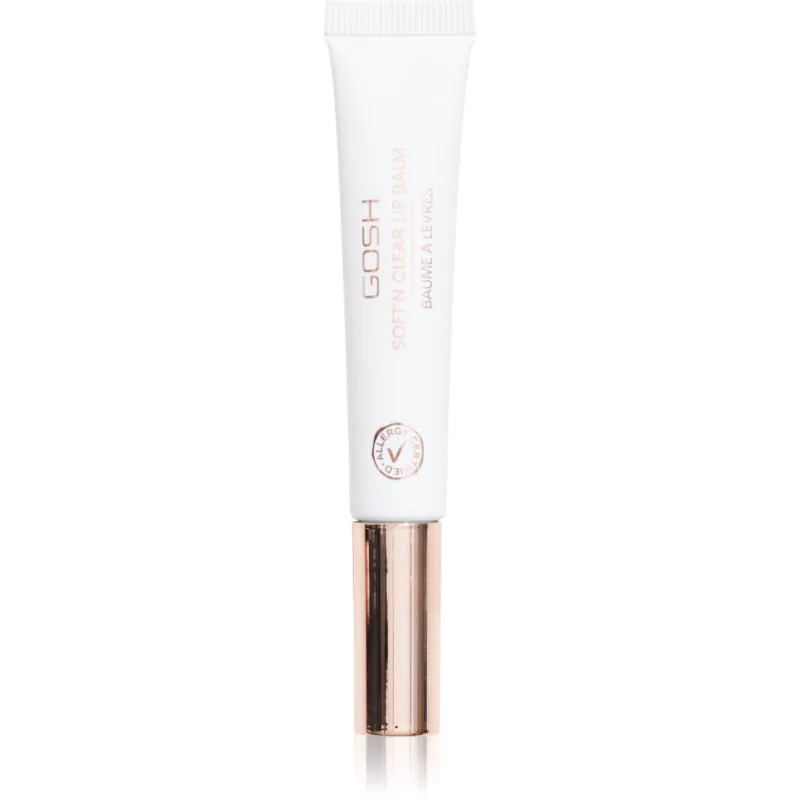 GOSH COPENHAGEN Soft'n Clear Lip Balm θρεπτικό λιπ γκλος απόχρωση 001 Glaze 8 ml