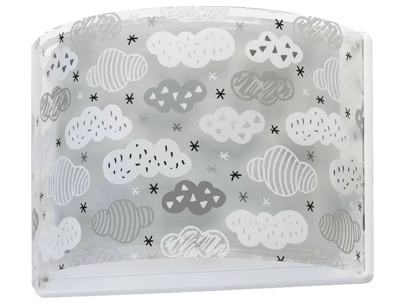 Παιδική Απλίκα Τοίχου Ango Clouds Gray 41418 E