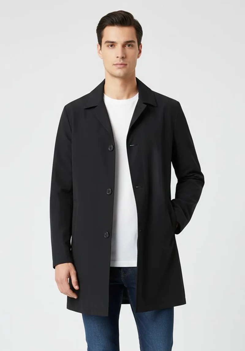 Karl Lagerfeld Καπαρντίνα της σειράς Mantel - 69770 29312 90 Black