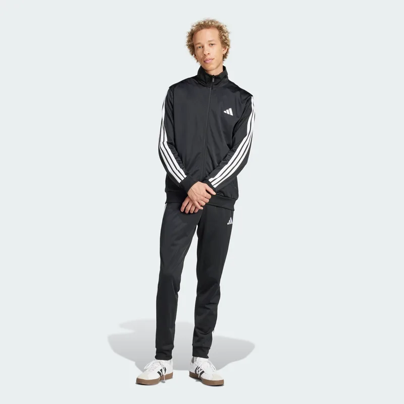 adidas Sportswear Basic 3-Stripes Tricot Ανδρικό Σετ Φόρμας (9000214249_1469)