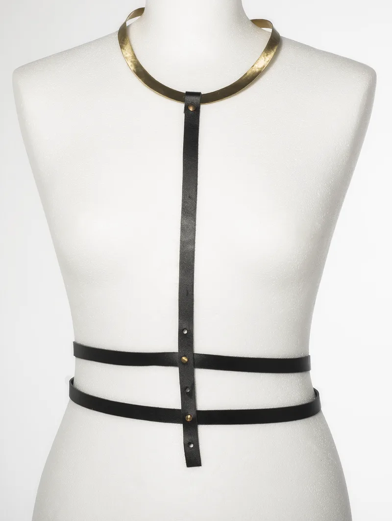 Statement Κολιέ-Αξεσουάρ Σώματος 'The Jewel Dbelt Harness' (σε πολλά χρώματα)