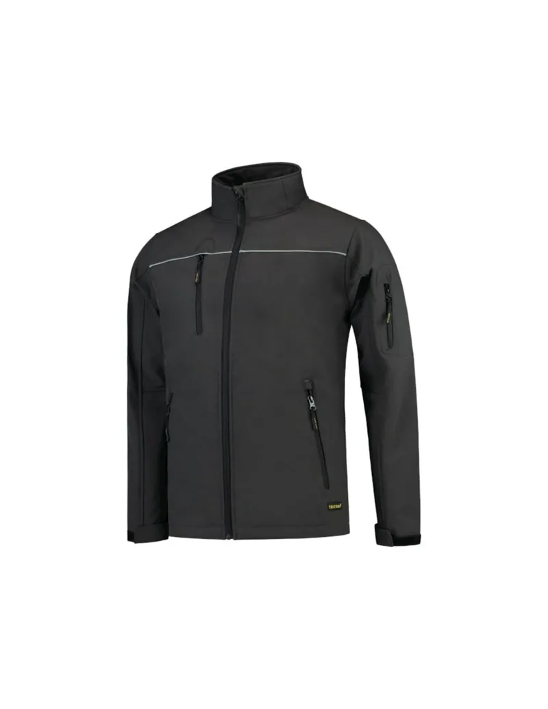 Tricorp T53T4 Ανδρικό Χειμωνιάτικο Μπουφάν Softshell Αδιάβροχο και Αντιανεμικό Γκρι