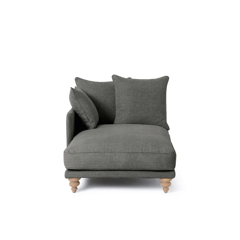Ανάκλιντρο από βαμβάκι και λινό Μ150xΠ105xΥ93cm