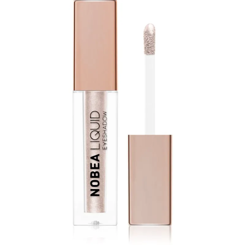 NOBEA Metal Liquid Eyeshadow υγρές σκιές ματιών απόχρωση Moonstone #E03 4 ml
