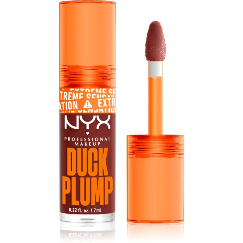 NYX Professional Makeup Duck Plump λιπ γκλος για αύξηση του αποτελέσματος απόχρωση 16 Wine Not 7 ml