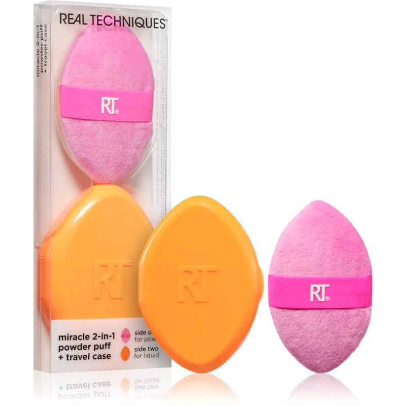 Real Techniques Miracle 2-In-1 μεικ απ σφουγγαράκι 1 τμχ