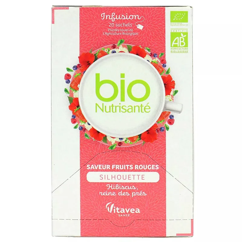 Bio Nutrisanté - Silhouette Red Fruit Flavor Infusion 20 sachets