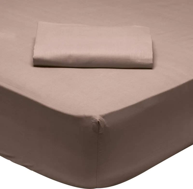 ΣΕΝΤΟΝΙ ΜΟΝΟ DAS HOME BEST 1003 ΜΕ ΛΑΣΤΙΧΟ ΣΚΟΥΡΟ ΡΟΖ (100X200+35CM)