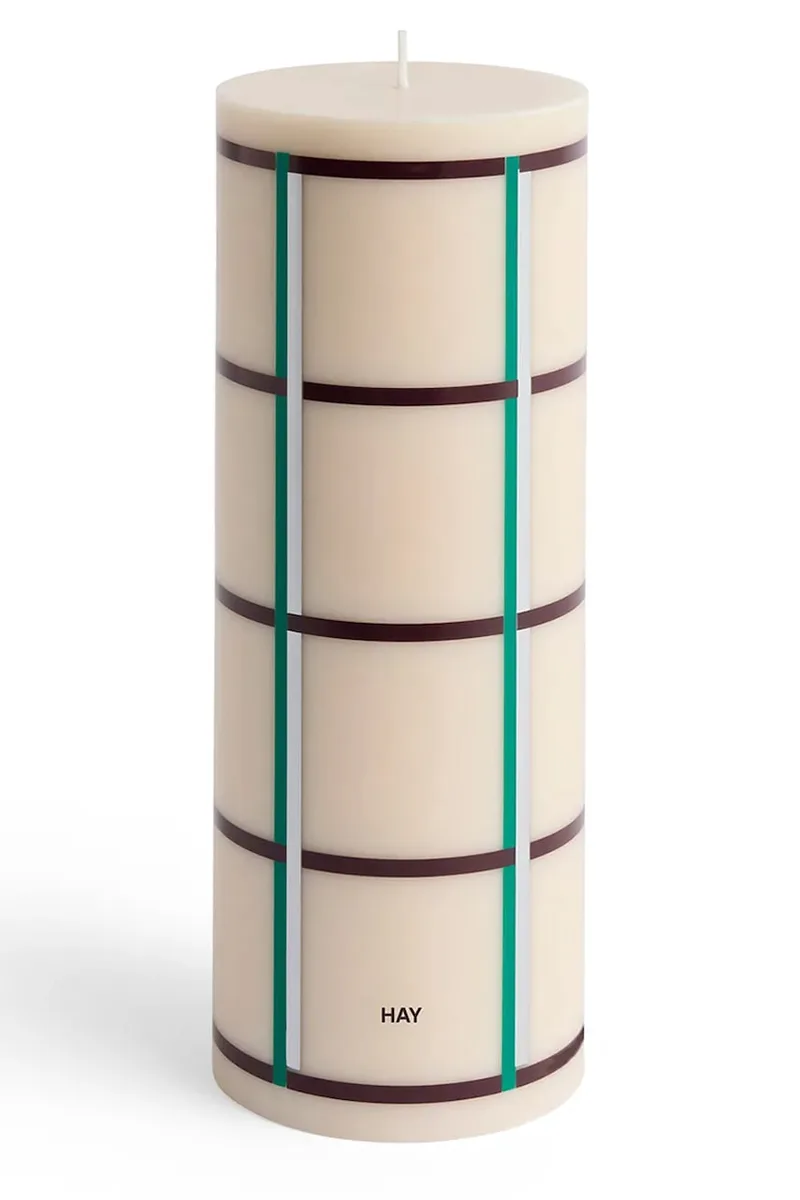 Διακοσμητικό κερί HAY Column Candle 9 x 25 cm