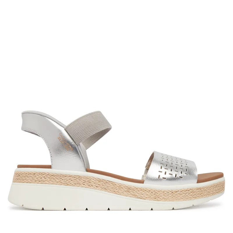 Σανδάλια Skechers Bobs Sun Ray 114415/SIL Ασημί