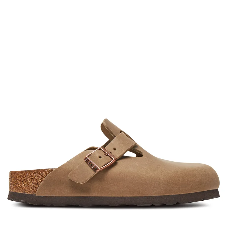 Παντόφλες Birkenstock Boston zamsz 1019484 Καφέ