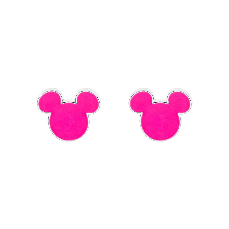 DISNEY Ασημένια Σκουλαρίκια Με τη Minnie Mouse ES00063SNFL.CS