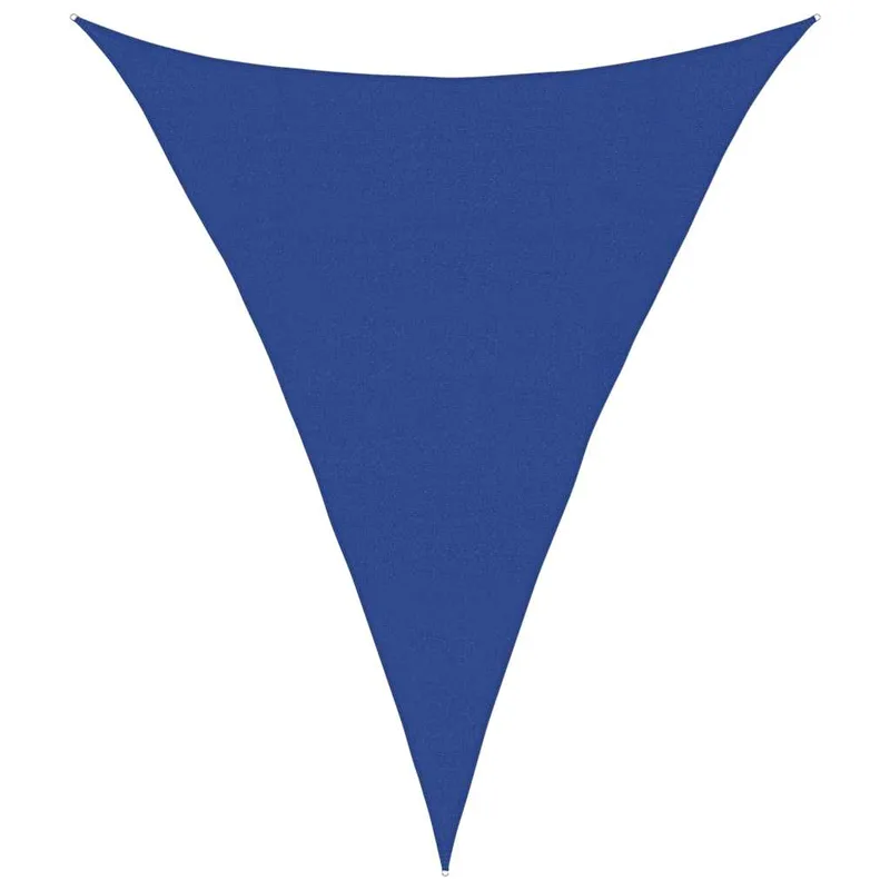 vidaXL Σκίαστρο Πανί 160 γρ./μ² Τριγωνικό Μπλε 4x5x5 μ. HDPE